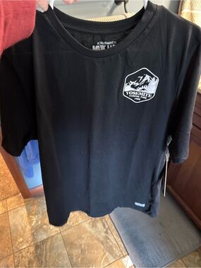 NEW Muk Luks Men’s XL Black Short-Sleeve Graphic Tee